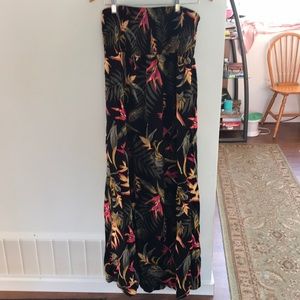 Maxi Strapless Summer Dress